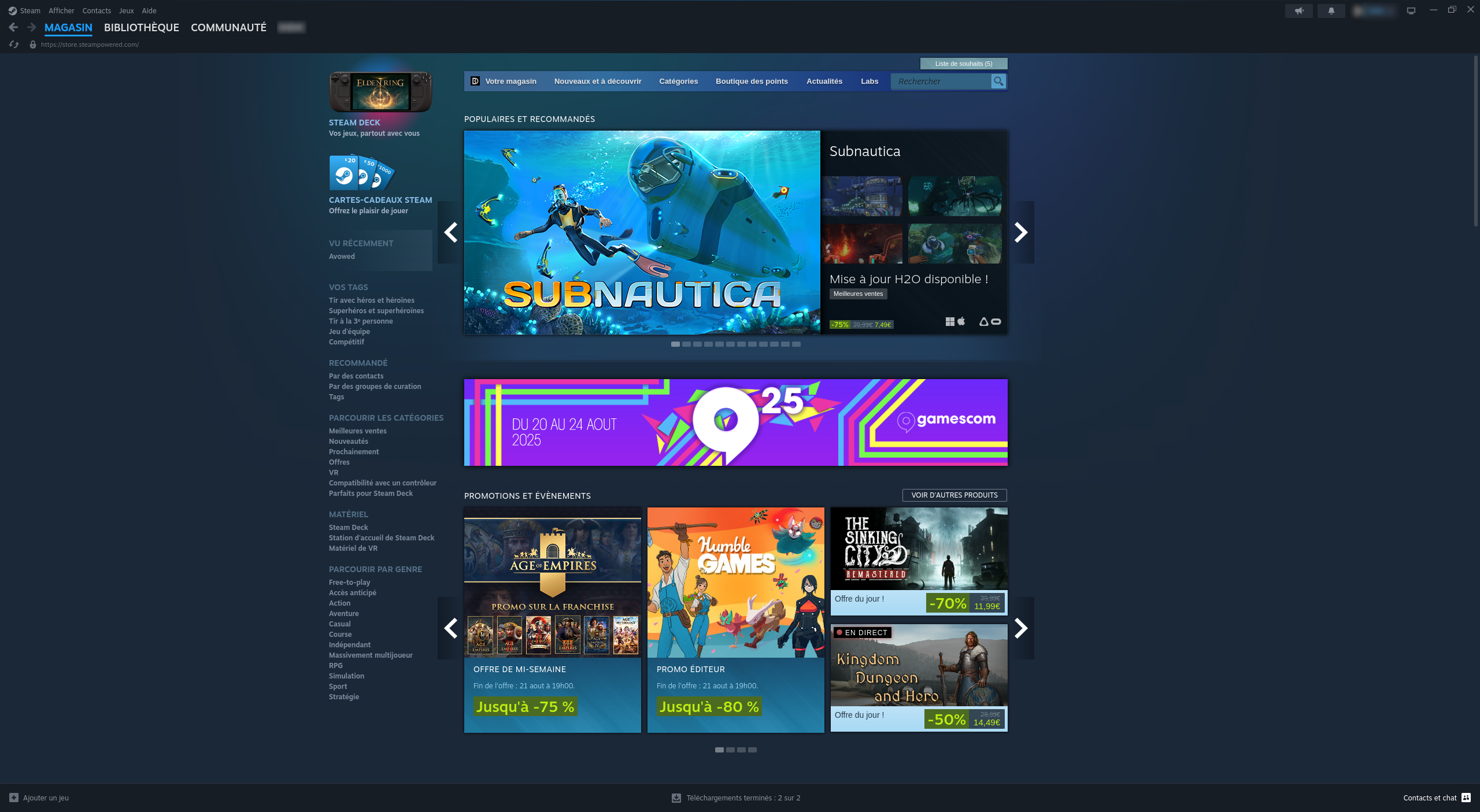 Steam